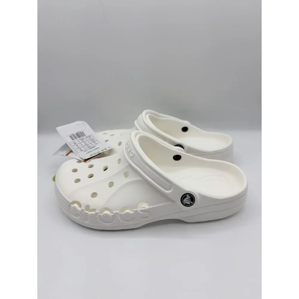 Crocs Classic Kids Clog 206991 Size J6 Youth 6 Slip On White NWT